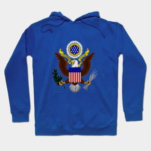 UNITED STATES. UNITED STATES COAT OF ARMS. SAMER BRASIL Hoodie